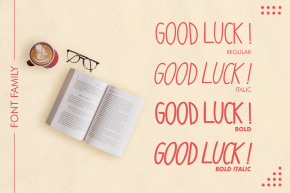 Good Luck! Font - Preview 1