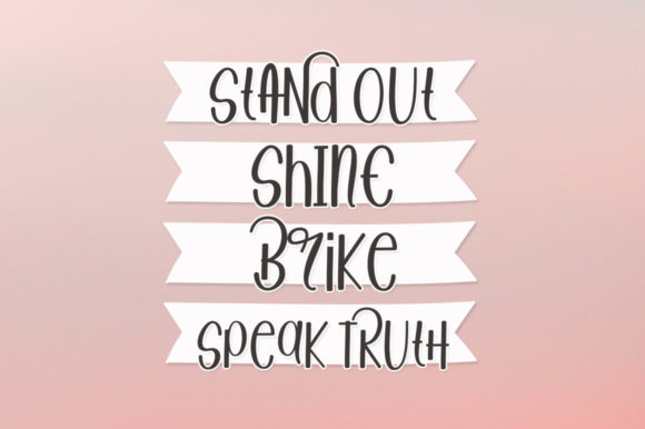 Hello Batharia Font - Preview 2