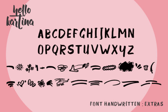 Hello Kartina Font - Preview 3