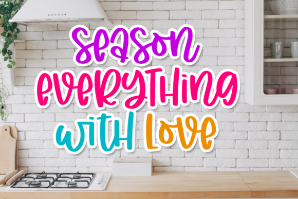 Joyce Kitchen Font PNG with transparent background - Preview 2