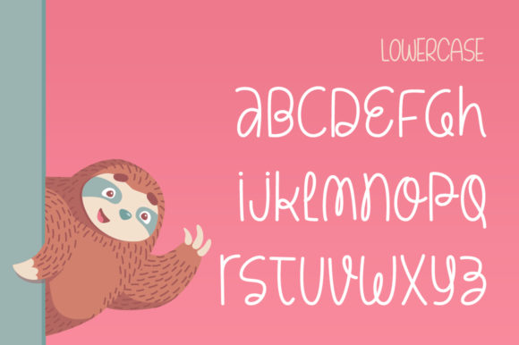 Lazy Cuties Font font preview - 5