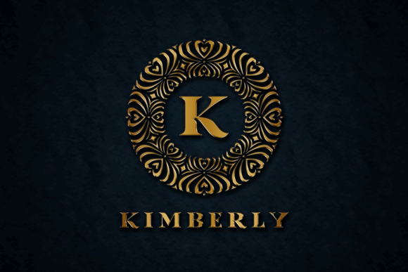Raelyn Monogram Font PNG with transparent background - Preview 2