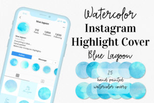 Watercolor Instagram Highlight Covers