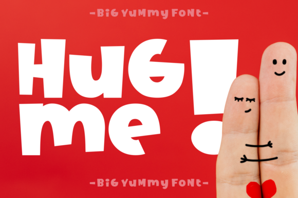 Big Yummy Font - Preview 2