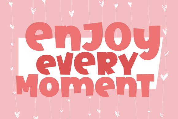 Big Yummy Font - Preview 3