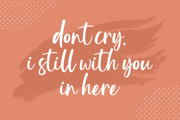 Blindsay Font - Preview 5