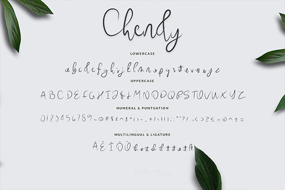 Chendy Font - Preview 5