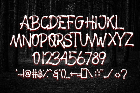 Dark Silence Font - Preview 5