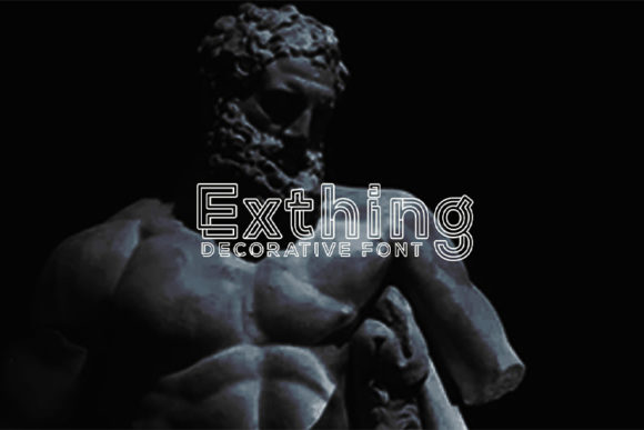 Exthing Font - Preview 2