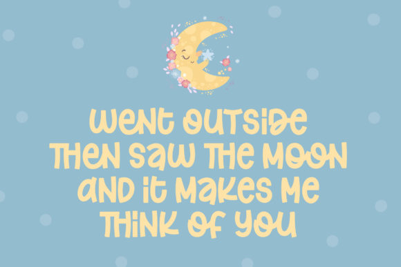 Jasmine Bloom Font PNG with transparent background - Preview 4