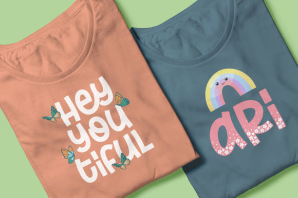Jasmine Bloom Font PNG with transparent background - Preview 5