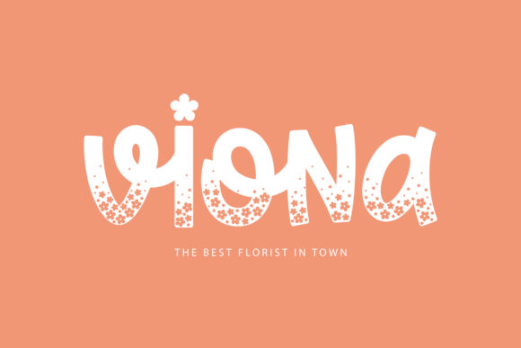 Jasmine Bloom Font PNG with transparent background - Preview 6