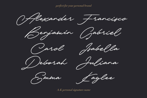 Mardiall Signature Font PNG with transparent background - Preview 1