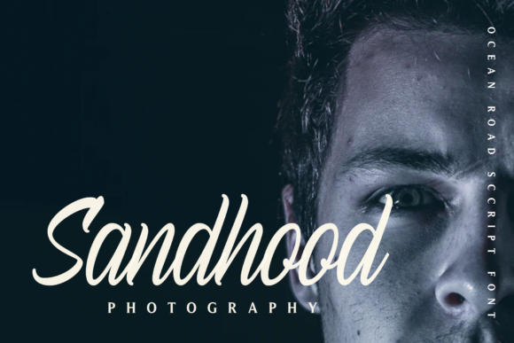 Ocean Road Font PNG with transparent background - Preview 4