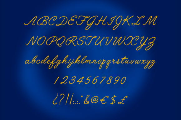 Angelface Font - Preview 1