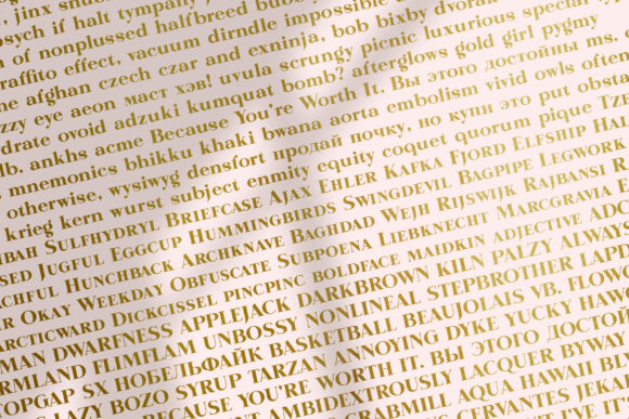 Calmius Font - Preview 2