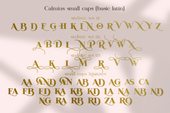 Calmius Font - Preview 6