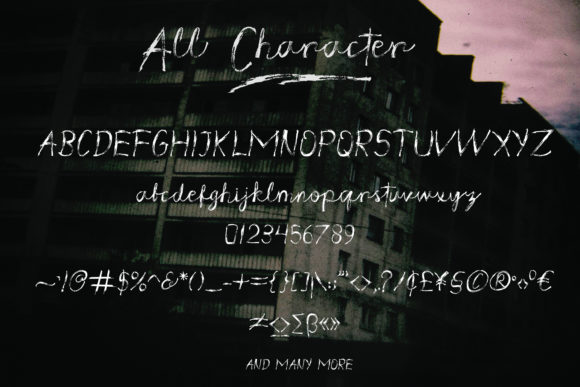 Crisis Font - Preview 1