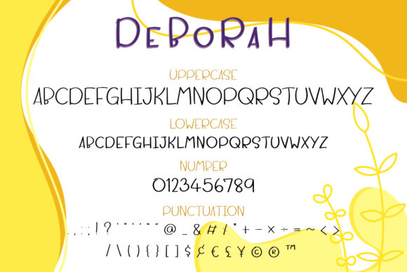 Deborah Font - Preview 2