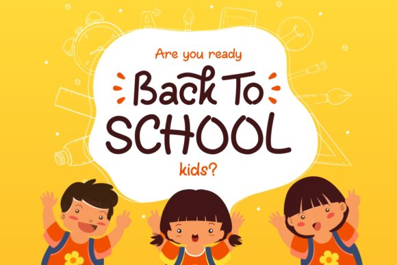 Fun Kids Font - Preview 1
