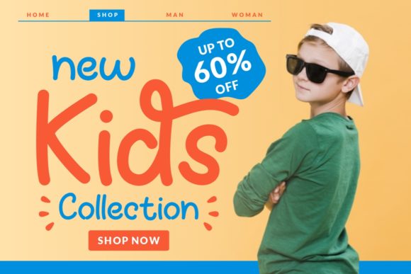 Fun Kids Font - Preview 3