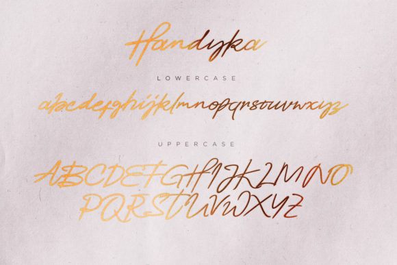 Handyka Font - Preview 1