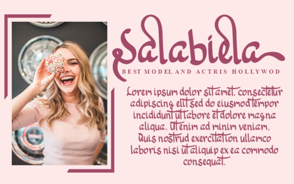 Hello Sonia Font - Preview 1