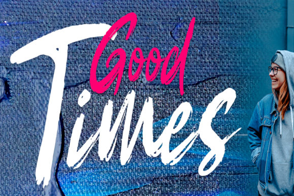 Hot Ink Font PNG with transparent background - Preview 1