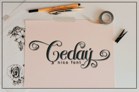 Maisarah Font PNG with transparent background - Preview 6