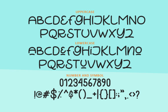 Malcow Font PNG with transparent background - Preview 3