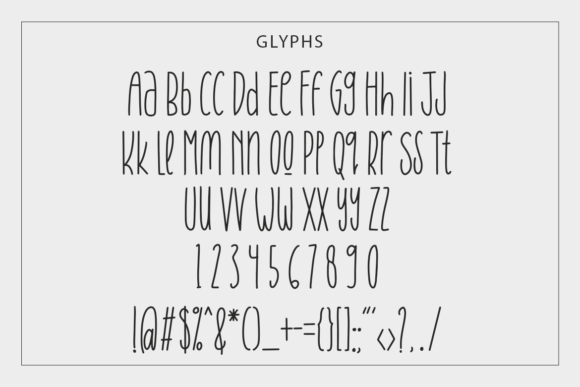Mister Thing Font PNG with transparent background - Preview 5