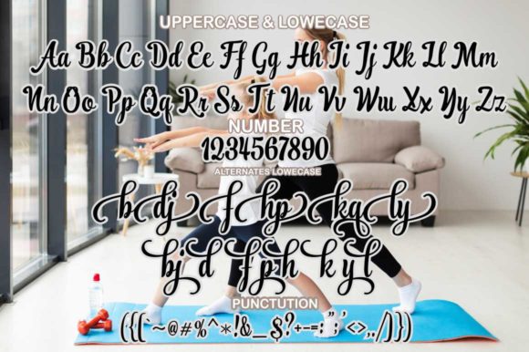 Ranykinaya Font PNG with transparent background - Preview 4