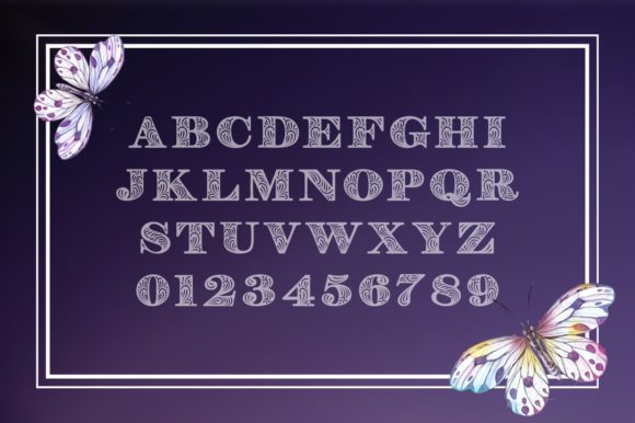 Sati Font PNG with transparent background - Preview 1