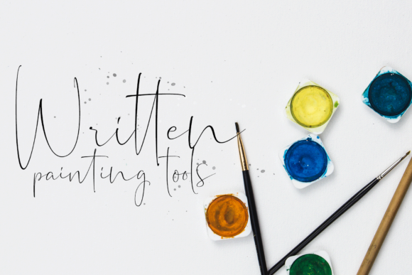 Agustrush Font - Preview 4