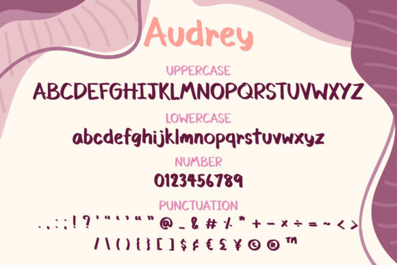 Audrey Font - Preview 2