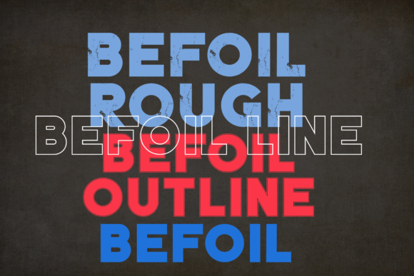 Befoil Font - Preview 1