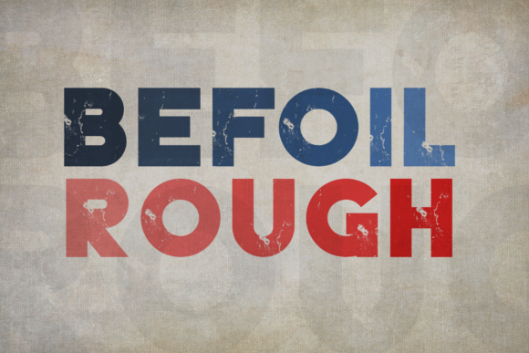 Befoil Font - Preview 5