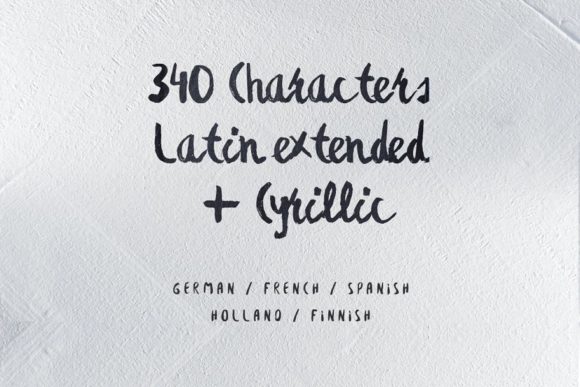 Besom Extended Font - Preview 1