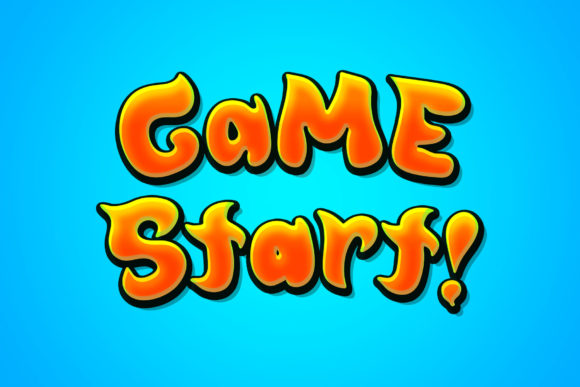 Black Fire Font - Preview 2