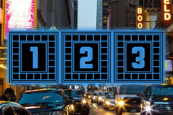 Broadway Capitals Font - Preview 1