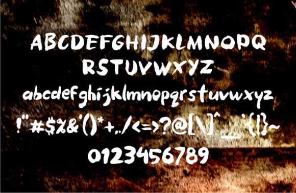 Brush Brezz Font - Preview 2