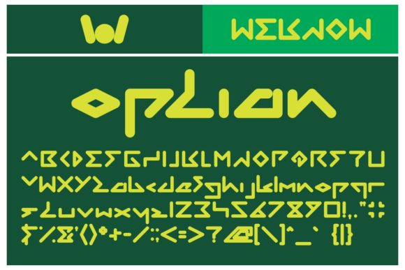 Direction Font - Preview 1