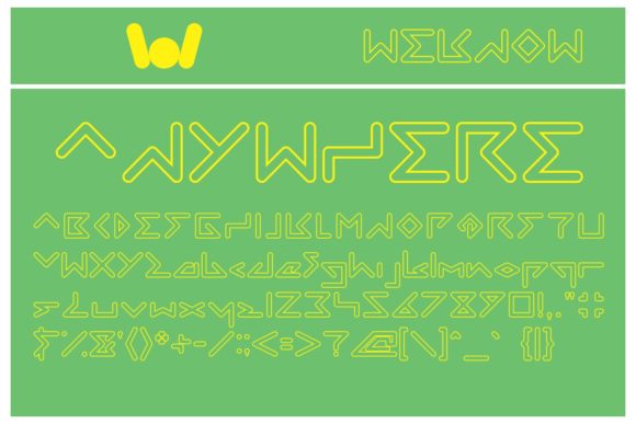 Direction Font - Preview 2
