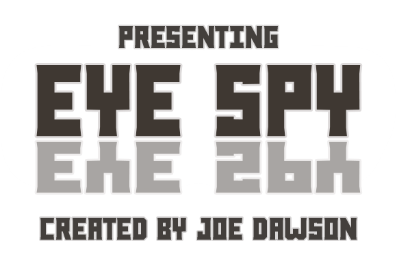Eye Spy Font - Preview 1