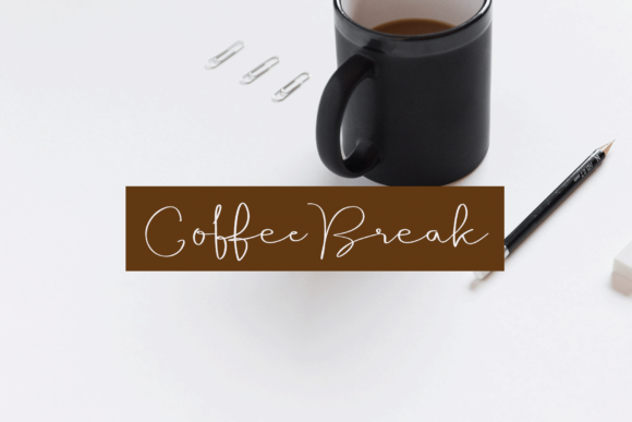 Handkerchief Font - Preview 3