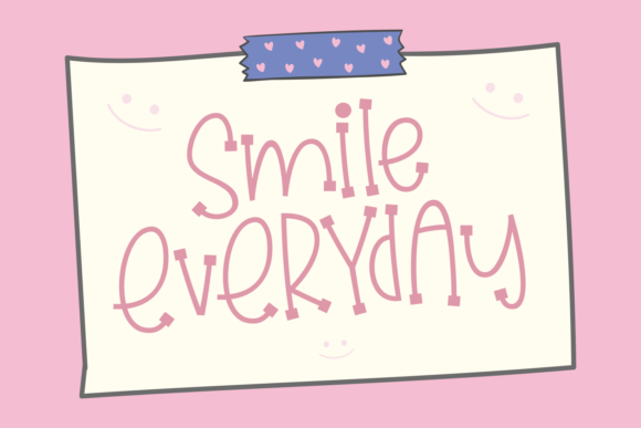 Hello Children Font - Preview 2