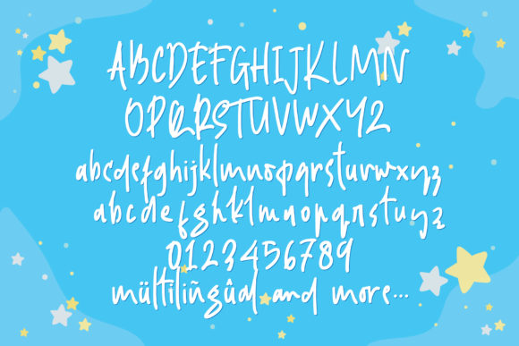 Modis Font font preview - 4
