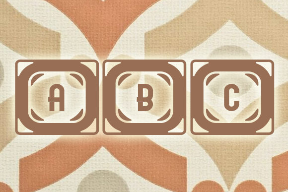 Ordinary Capitals Font font preview - 1