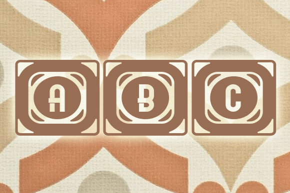 Ordinary Capitals Font font preview - 3