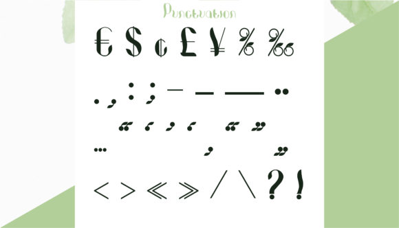 Photosynthesis Font PNG with transparent background - Preview 6